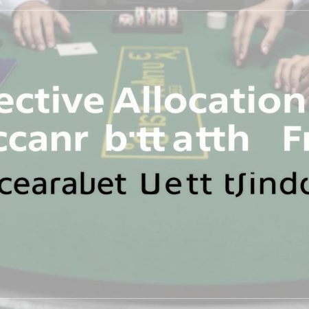 如何有效分配百家樂投注資金