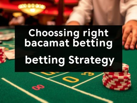 如何選擇適合自己的百家樂下注策略