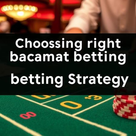 如何選擇適合自己的百家樂下注策略
