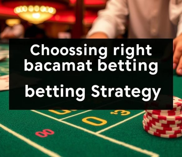 如何選擇適合自己的百家樂下注策略