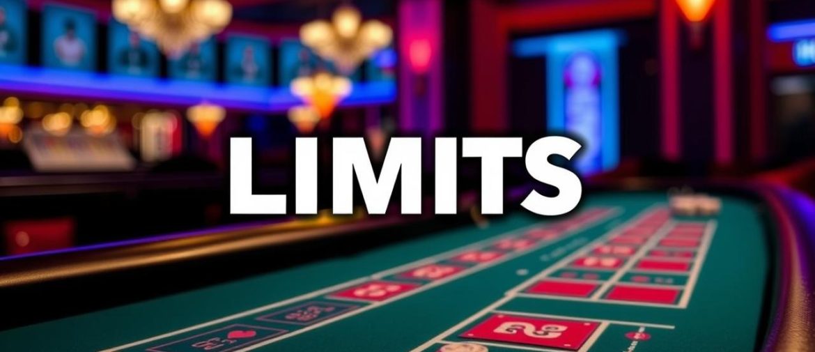 百家樂投注限制的注意事項