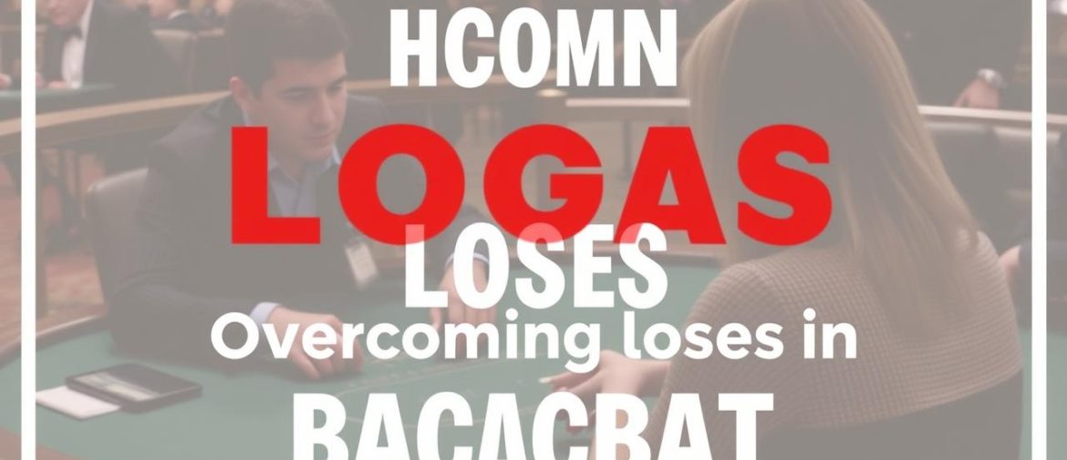 如何有效應對百家樂輸錢困擾