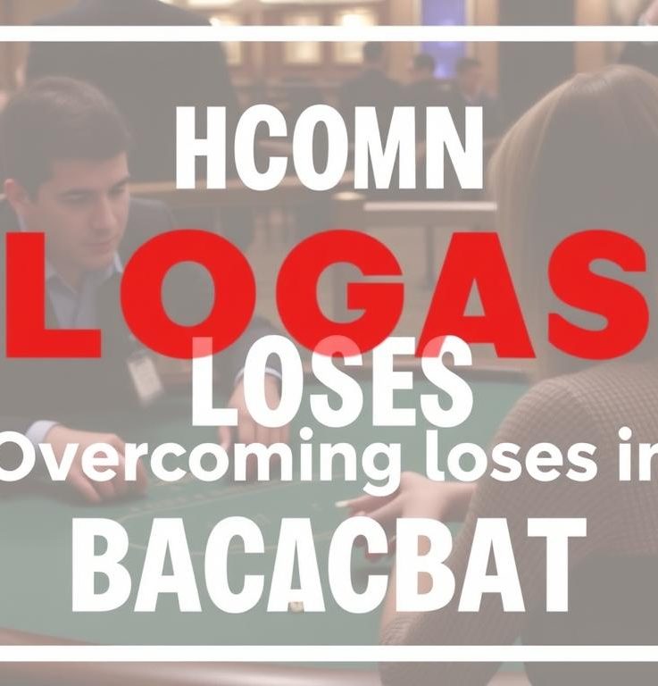 如何有效應對百家樂輸錢困擾