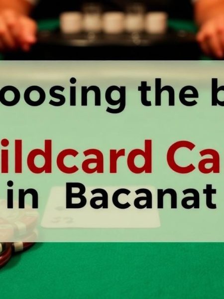 如何在百家樂遊戲中選擇最佳百搭牌？
