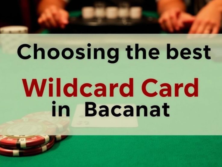 如何在百家樂遊戲中選擇最佳百搭牌？